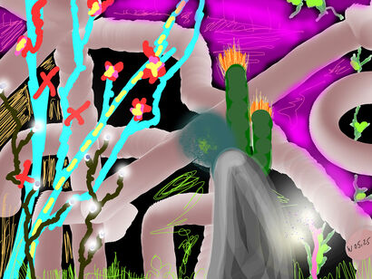 Lights and shadows - a Digital Graphics and Cartoon Artowrk by Valter Nebuloni
